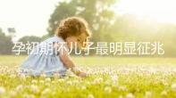 孕初期懷兒子最明顯征兆，網友指導全身長毛必是男胎