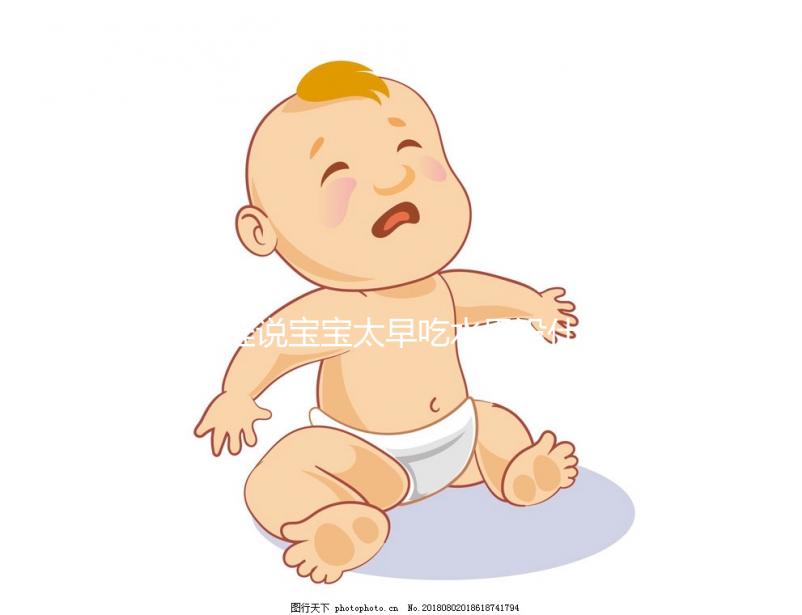 誰說寶寶太早吃水果沒什么關系，別體重超標、不長牙才后悔