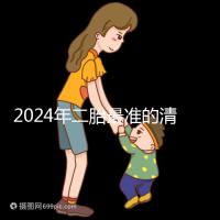 2024年二胎最準的清宮表,懷男懷女親測后一清二楚